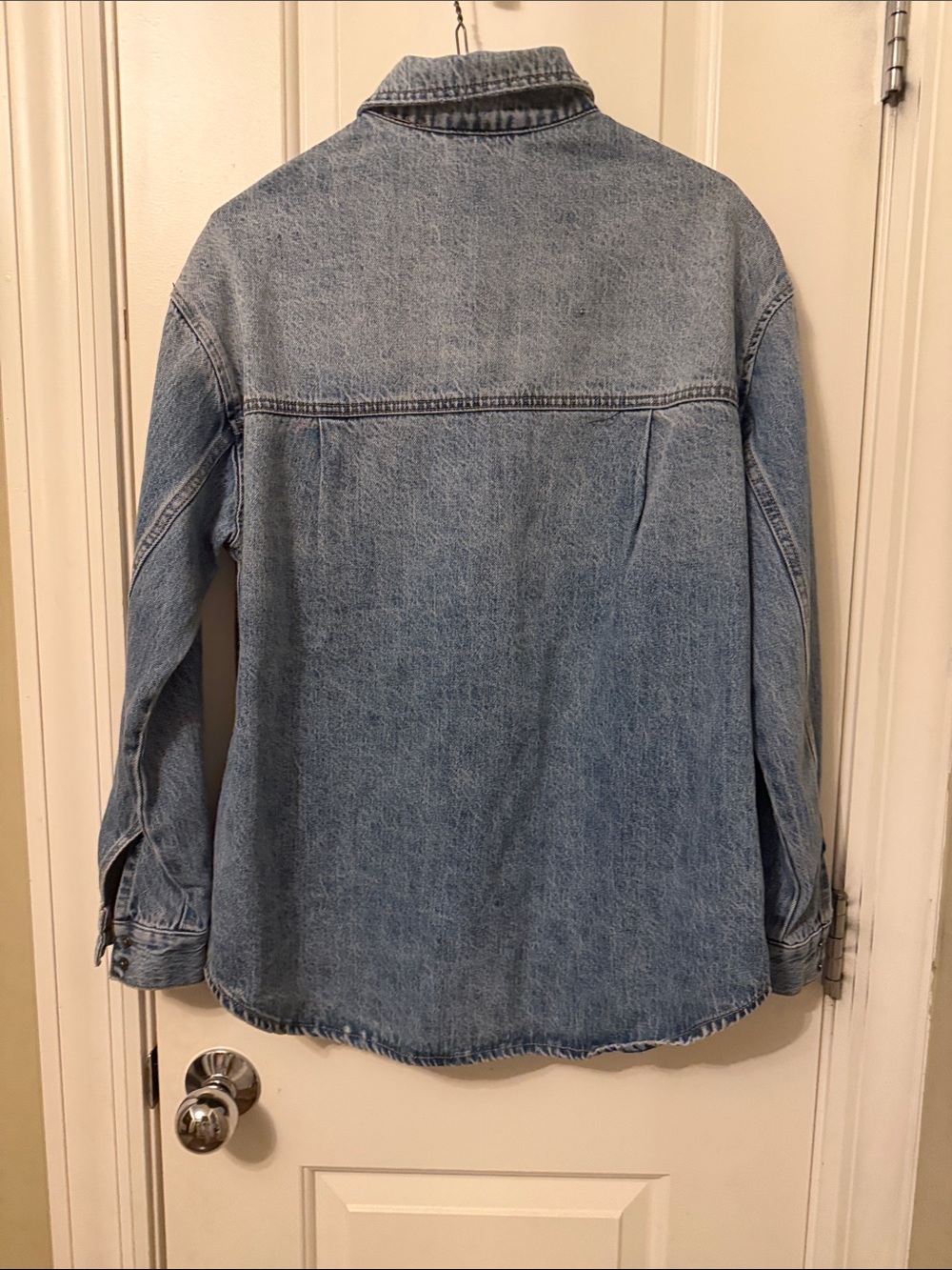 pistola Light Blue Denim Shacket - Picture 7 of 8